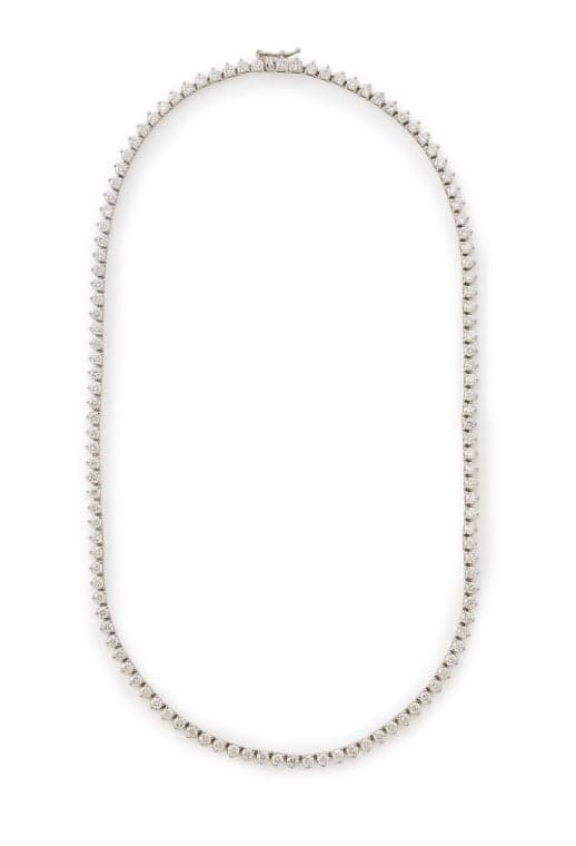 Browns the Diamond Store; Diamond tennis necklace