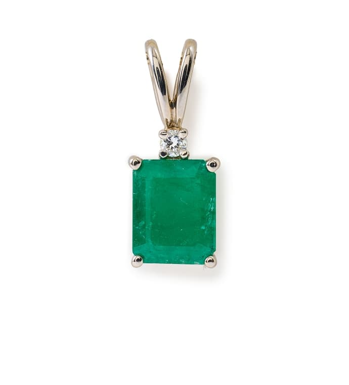 Emerald pendant