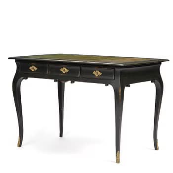 A Swedish rococo writings desk in the manner of C. Linning, Stockholm,l