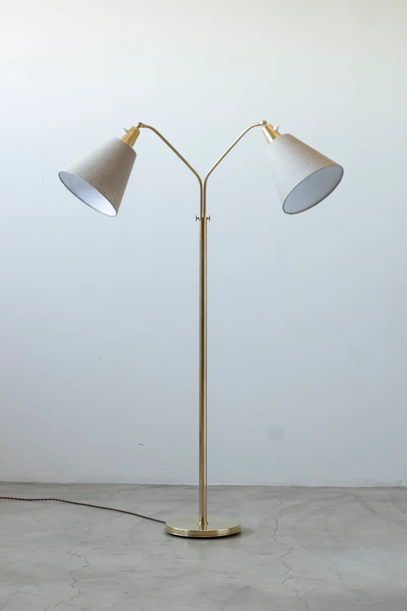 1950s Floor lamp by Bergboms