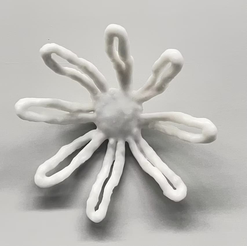Inge Gutbrod "WachsBlüte k4"
