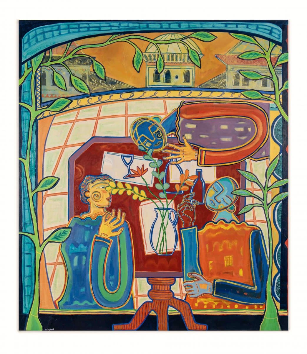 Moroccan table by Alice Campbell