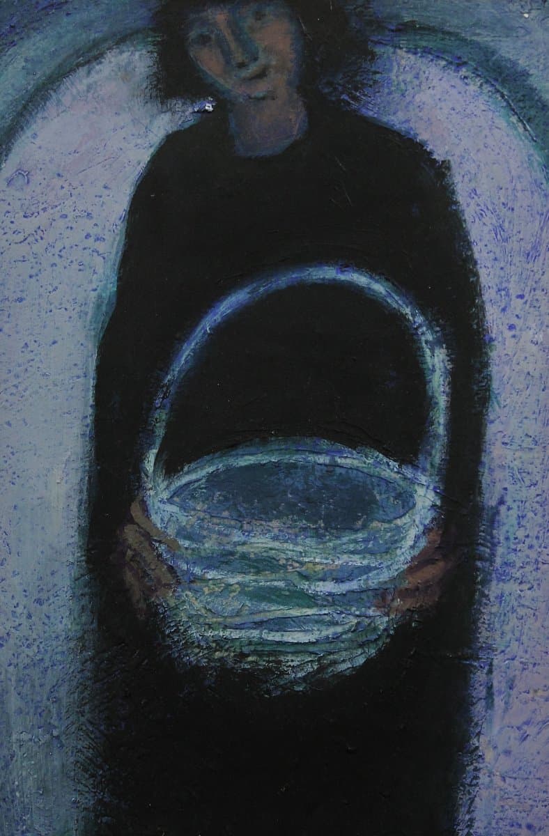 Study for Fisherman's Daughter series by Michael Bennett