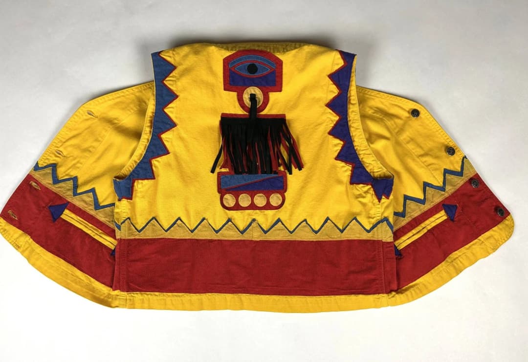 An unpublished vest from Jean-Charles de Castelbajac's early - Lot 41