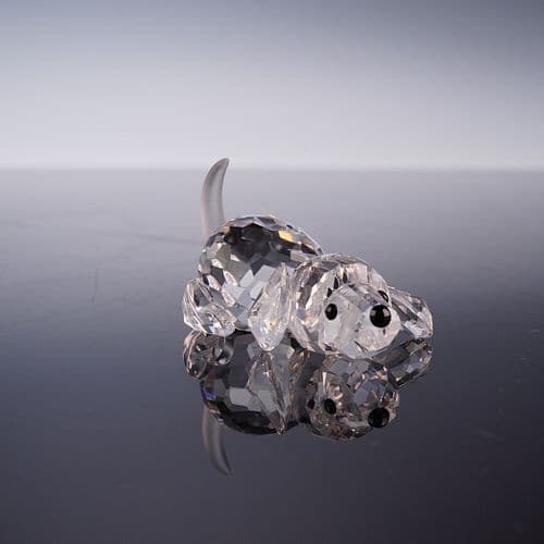 Swarovski Crystal Figurine Beagle Puppy Playing
