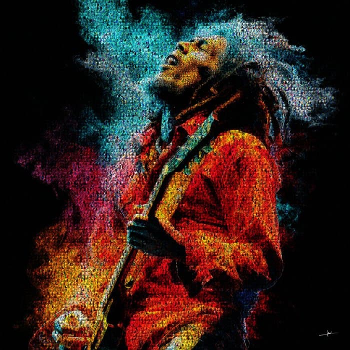 David Law - Bob Marley II - Format XL 60x60