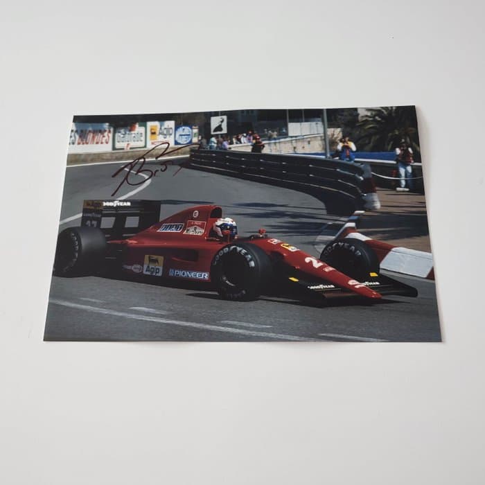 Ferrari - Gran premio de Mónaco - Alain Prost - 1991 - Fotografía