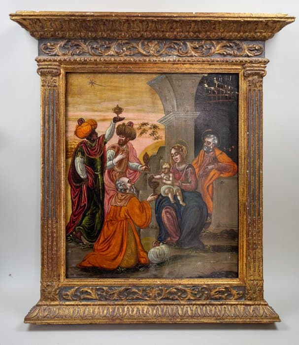 Scuola veneto-cretese (XVIII), Circle of - Adorazione dei Magi