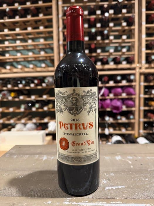 2015 Petrus - Pomerol Grand Vin - 1 Bottle (0.75L)