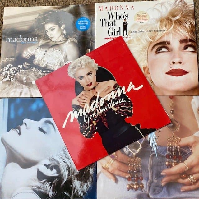 Madonna - 5 x great albums - Multiple titles - LP albums (multiple