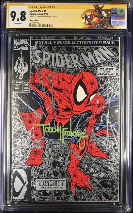 Spider-Man 1 - Spider-Man - 1 Graded comic - 1990/1990 - CGC 9.8