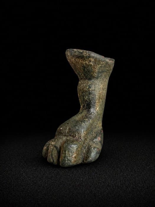 Ancient Roman, Empire Bronze Figure - 3.4 cm