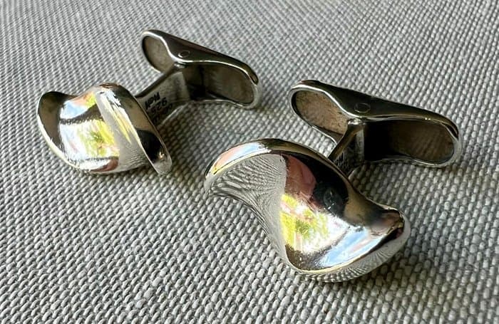 Hans Hansen - Silver - Cufflinks - Modernist