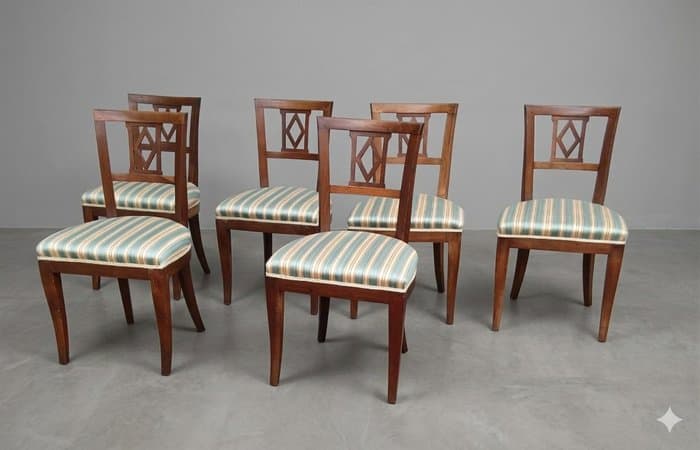 Chair (6) - Walnut