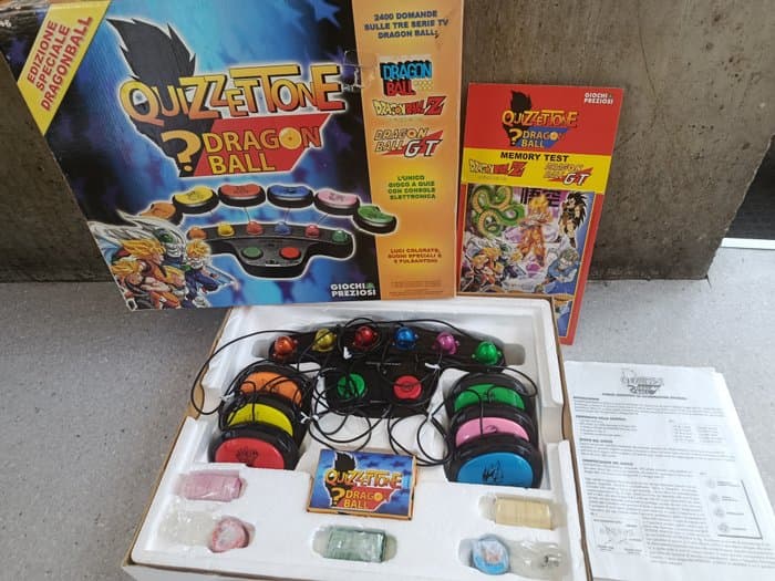 Board game - quizzettone dragon ball - giochi preziosi...