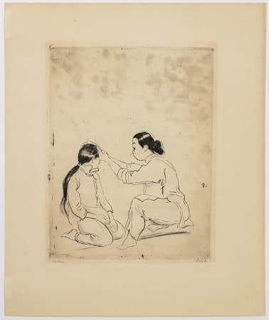 Emil ORLIK (1870–1932) - Two Chinese Women