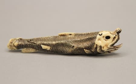 Netsuke and Inro - Dried Salmon