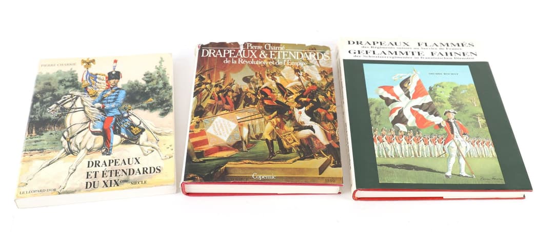 SET OF THREE BOOKS ON VEXILLOLOGY: - Lot 23