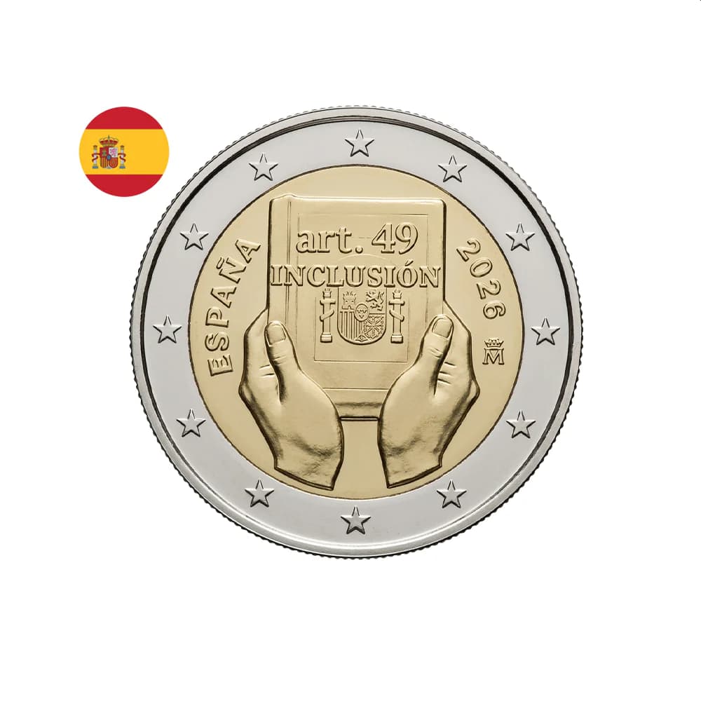 Espagne 2026 - 2 Euro Commémorative - Modification de l'article 49