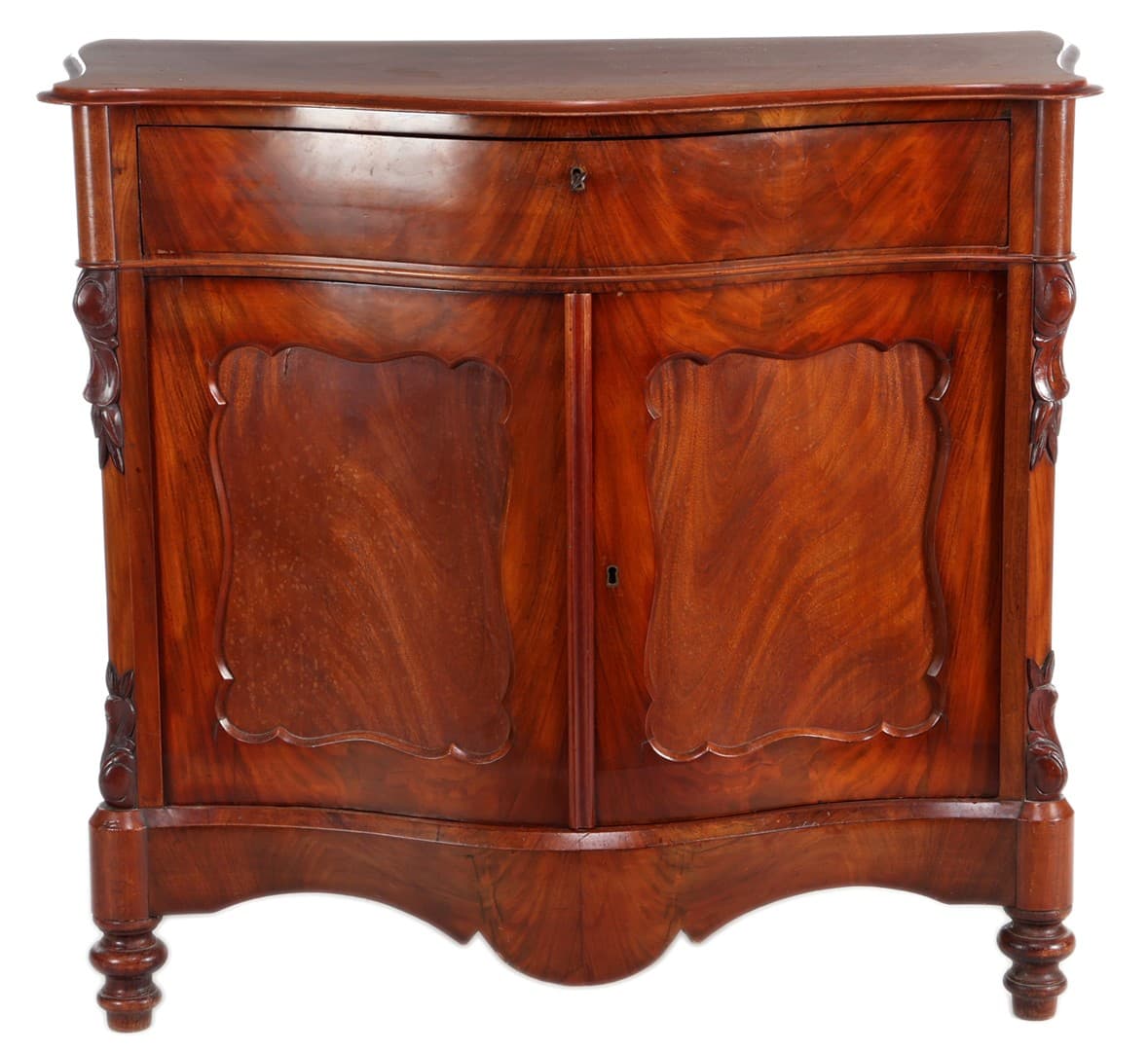 Mahonie Biedermeier penantkastje