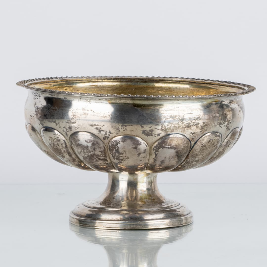 BOWL ON A FOOT, plata, Rusia 1832