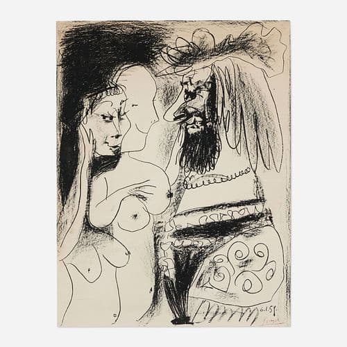 Pablo Picasso - Le vieux roi