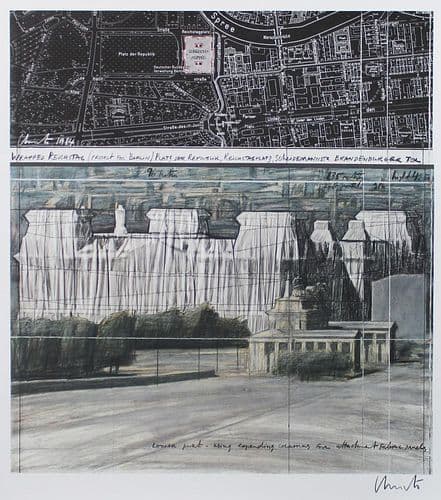 Christo - Wrapped Reichstag Project for Berlin
