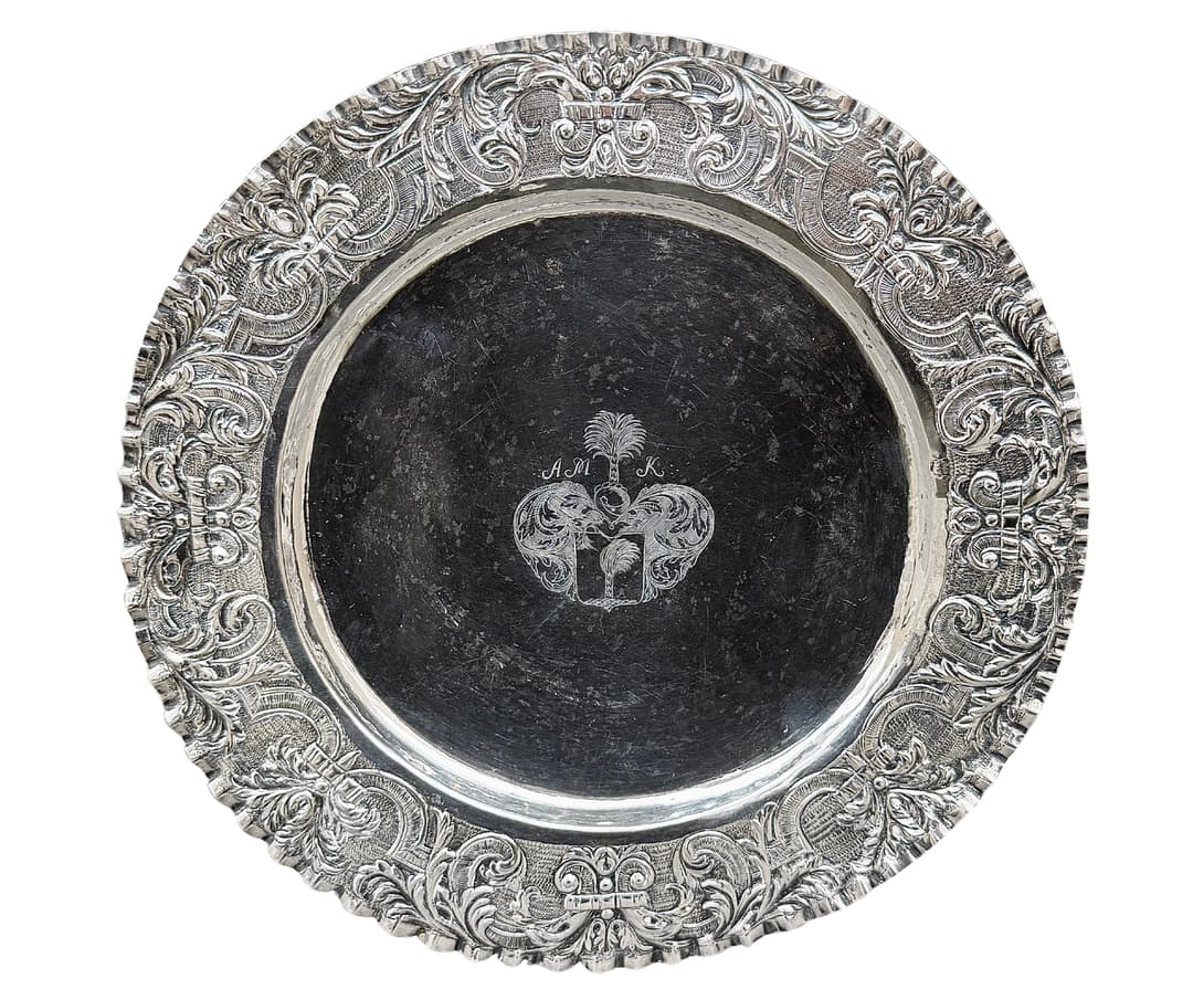 Praktfat Trondheim 1713, familien Collin