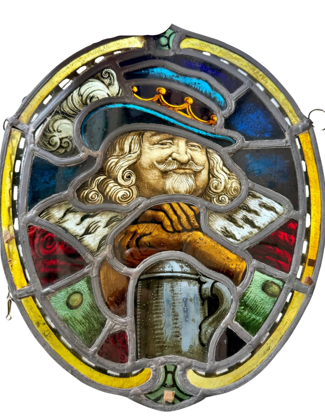 2 blyglassvinduer