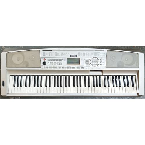 A Yamaha electric keyboard