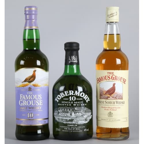 Tobermory single malt scotch whisky aged 10 years, 70cl, 40%...