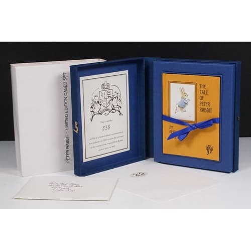 A 100 years of Peter Rabbit limited edition book within coll...