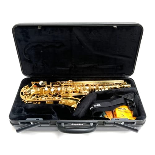 A Yamaha YAS-275 alto saxophone in hard case, no.173116