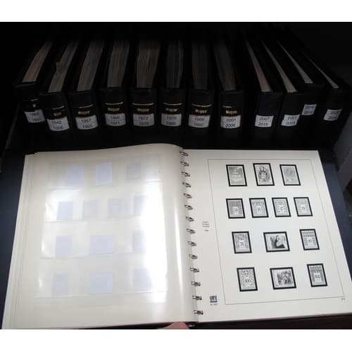 Stamps; A Large and Well Presented Collection of Stamps, fro...