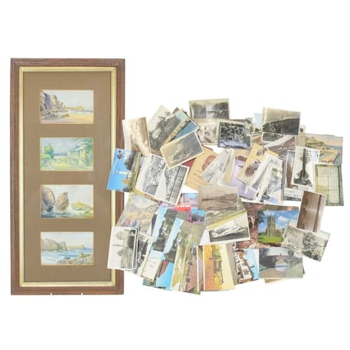 A collection of approximately 150 postcards. Many Middle Eas...