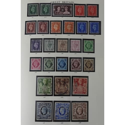 GB Collection from 1937 to 1970 plus Official Stamps, ...