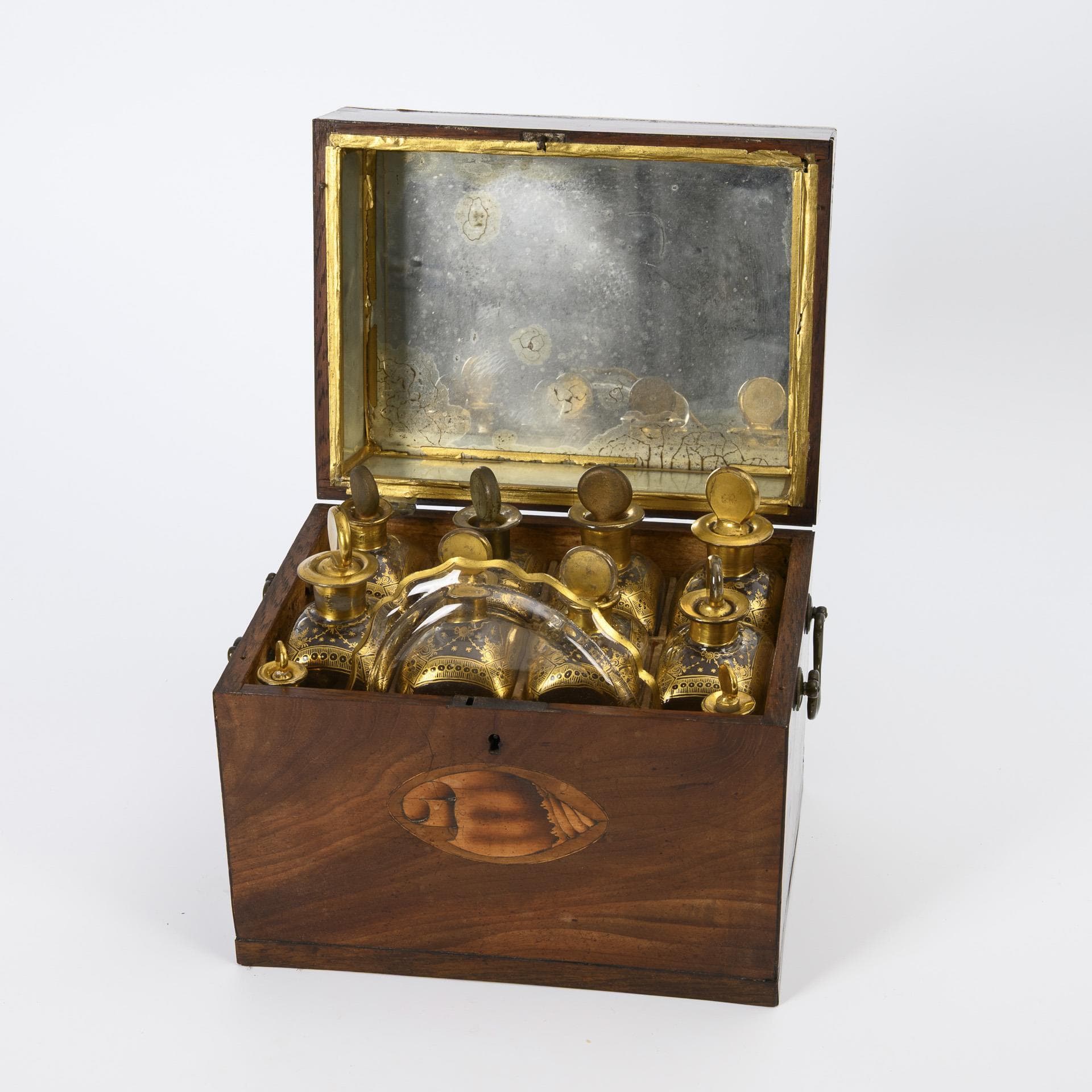 Biedermeier travel set.