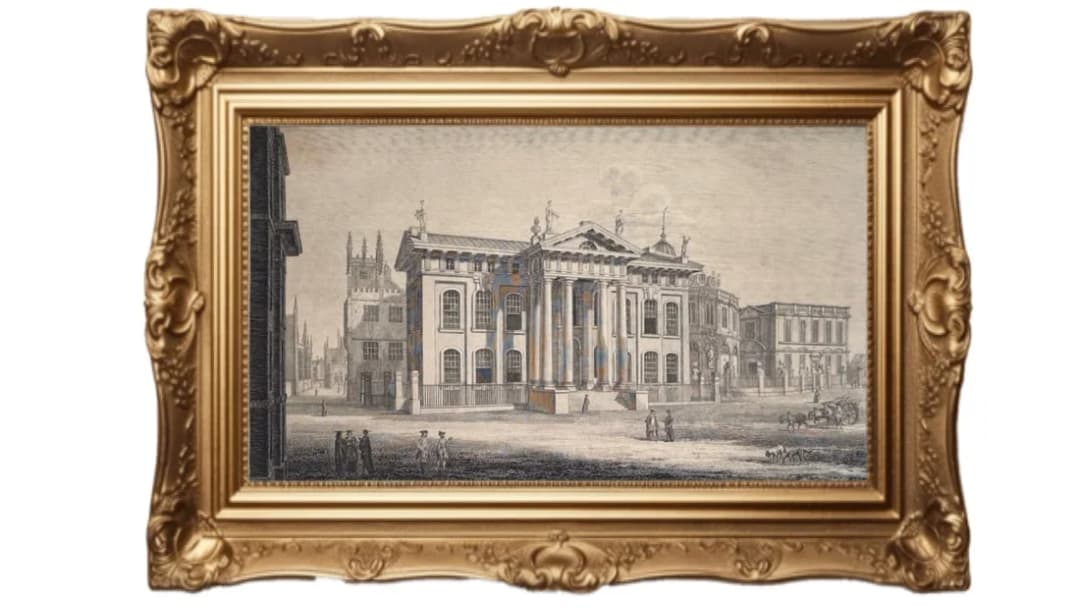 OXFORD UNIVERSITY PRESS - engraving