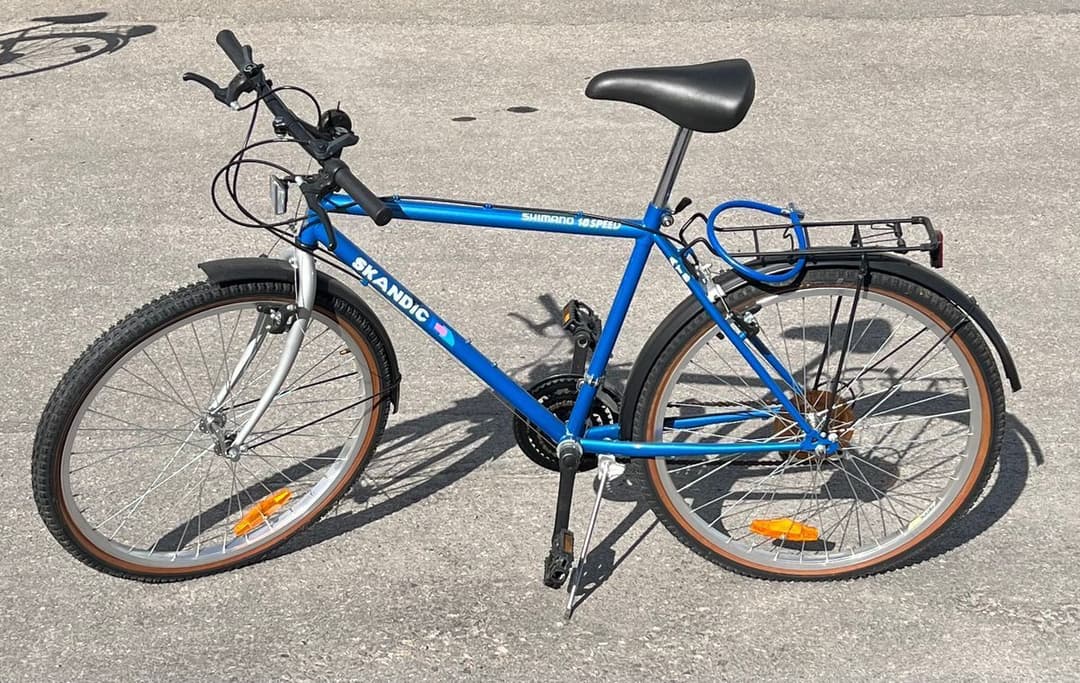 Herrcykel, Shimano 18 speed