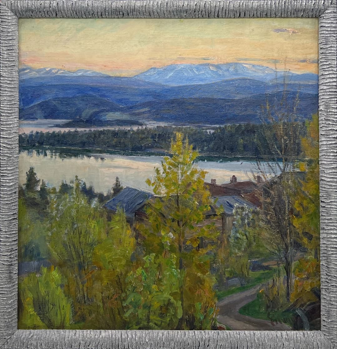 Severin Grande(1869–1934 ) "Fjelllandskap"