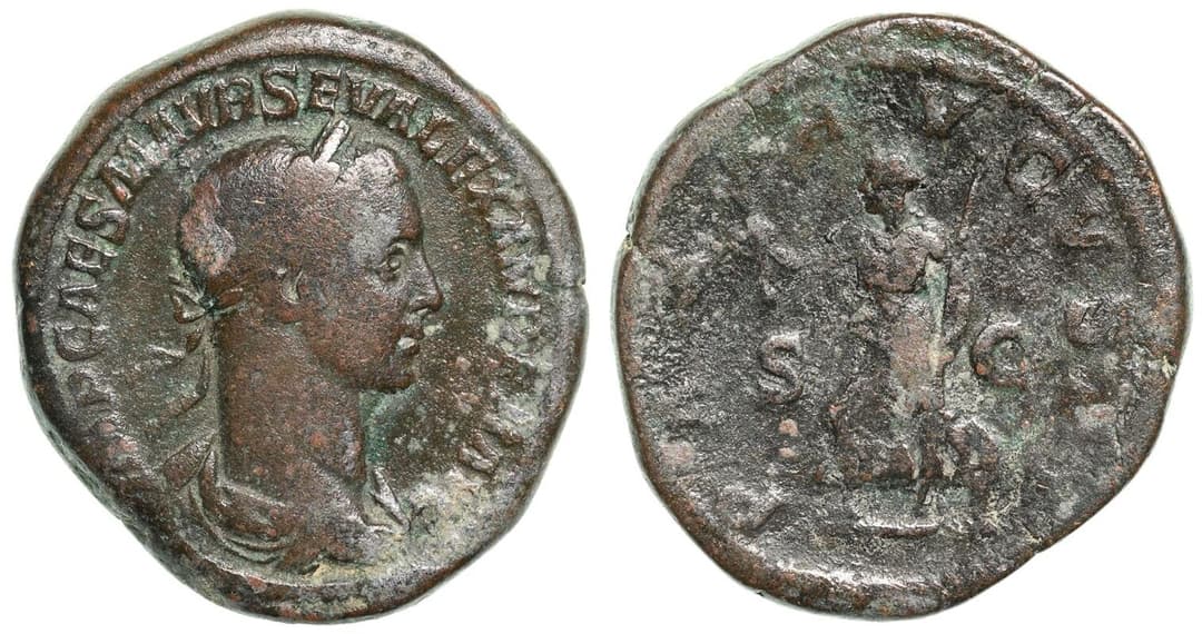 Severus Alexander Æ Sestertius