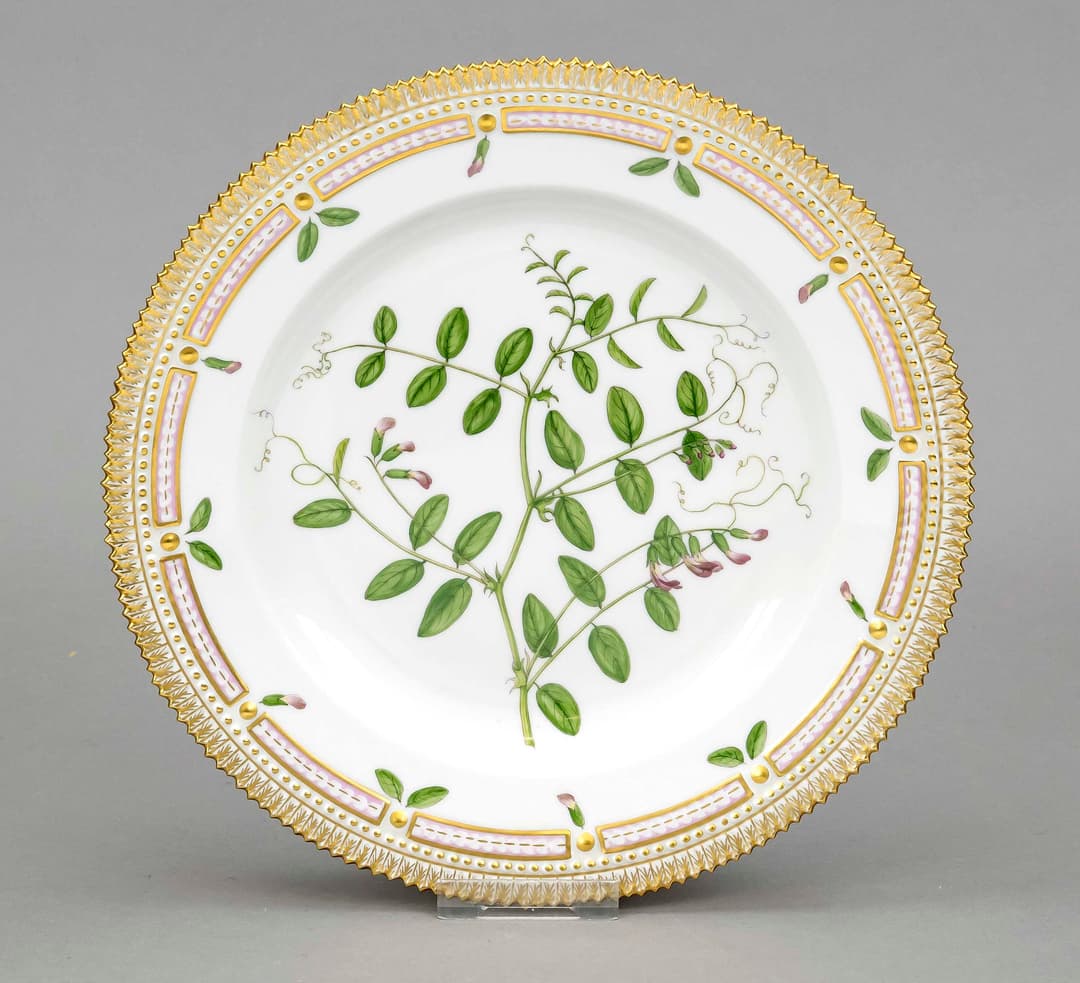 Teller, Royal Copenhagen, Marke 19