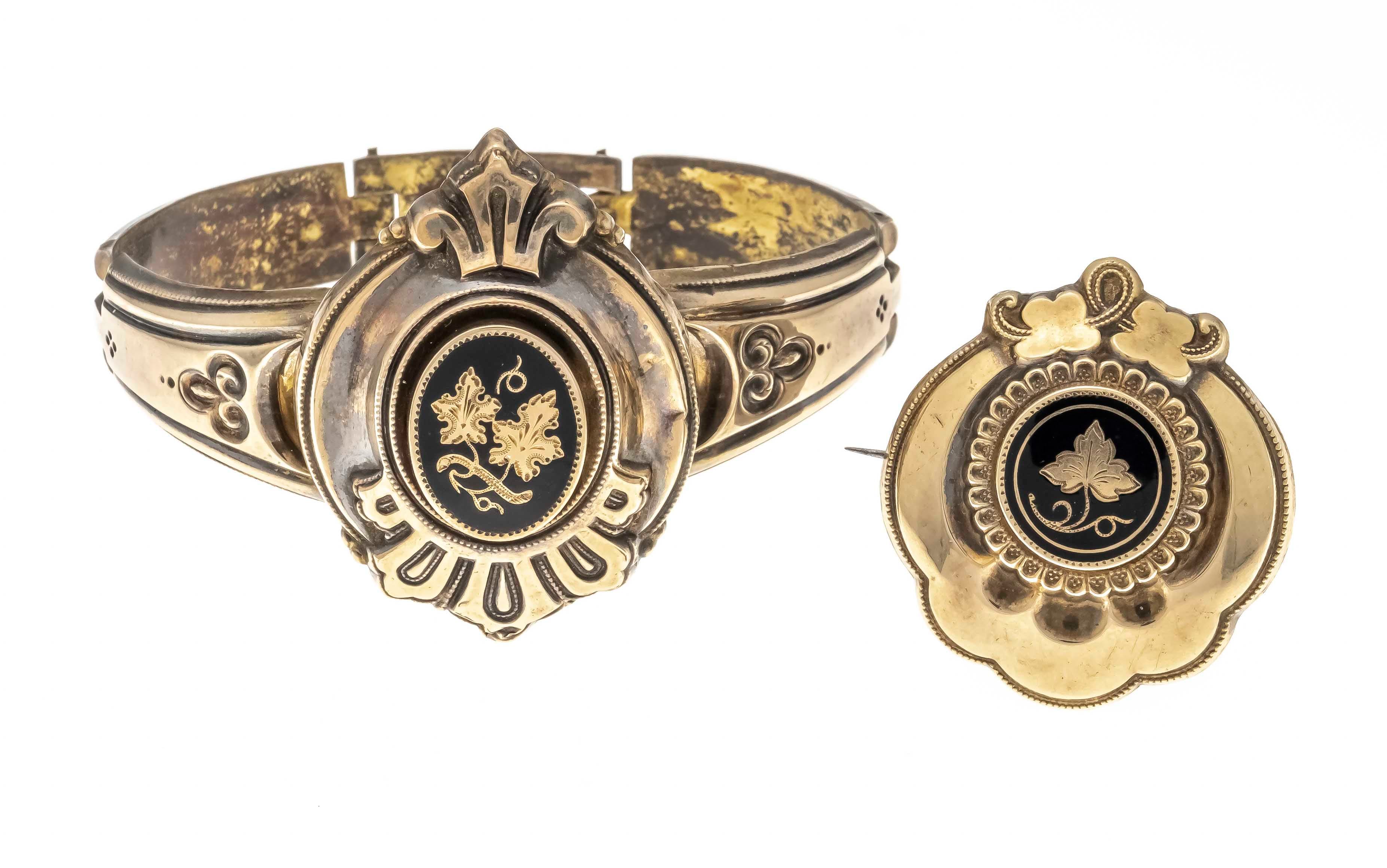 2-teiliges Biedermeier Set Schaum