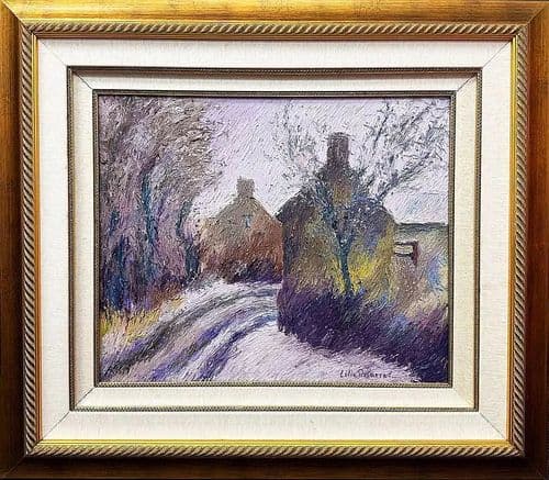 Lelia Pissarro - Spring Season, Oil on Canvas