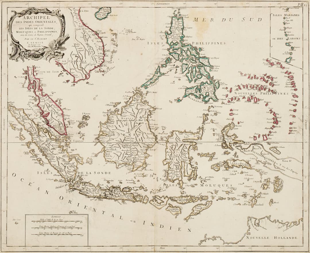 SANTINI/REMONDINI, Archipel Des Indes Orientales, 1778 (1784).