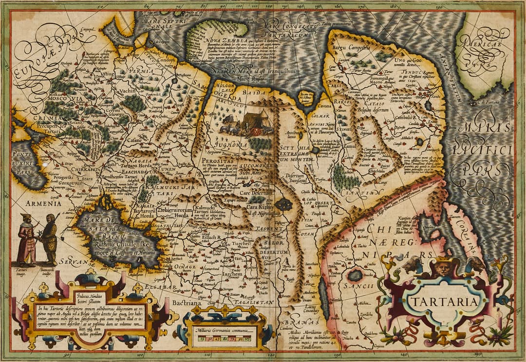 HONDIUS, Tartaria, 1611-1612.