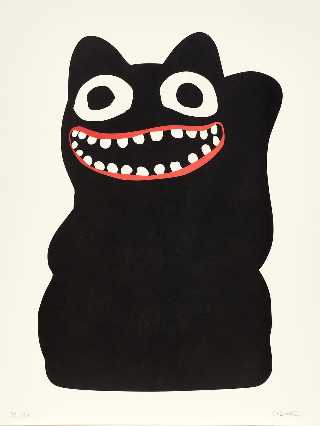 MAKODE LINDE (SVERIGE, FÖDD 1981). "Manike Neko", signerad och numrerad