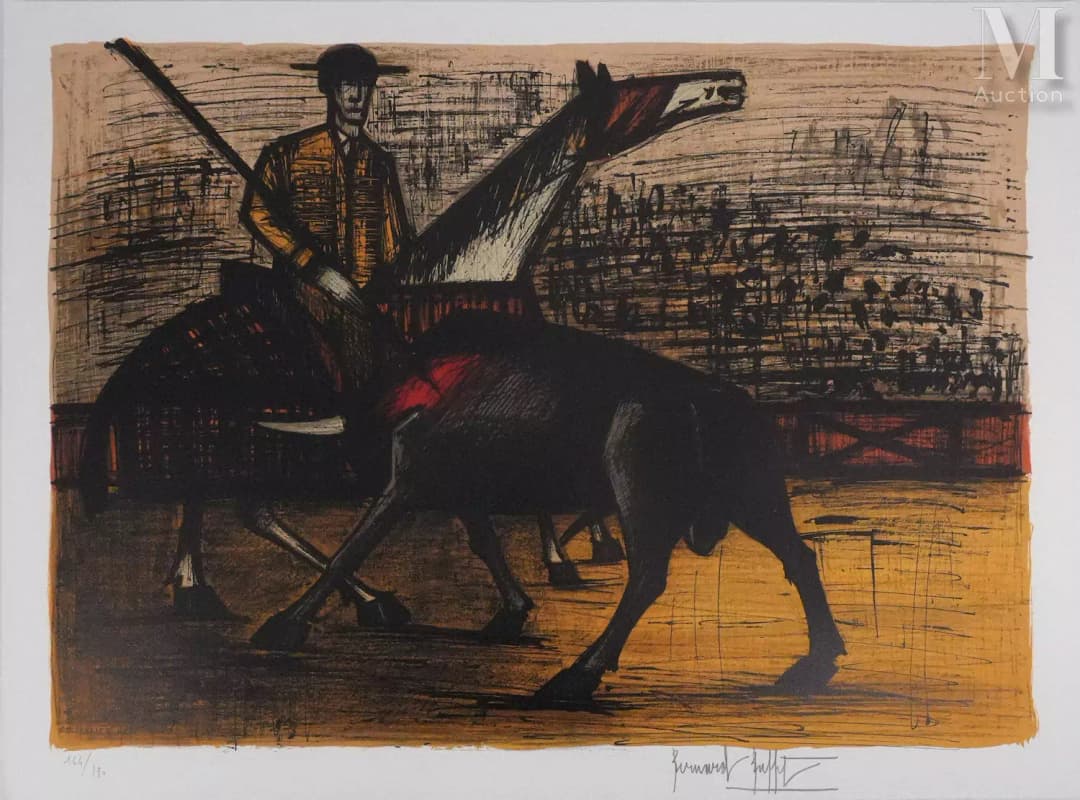 BUFFET Bernard (1928-1999) Carmen, Le picador, 1981