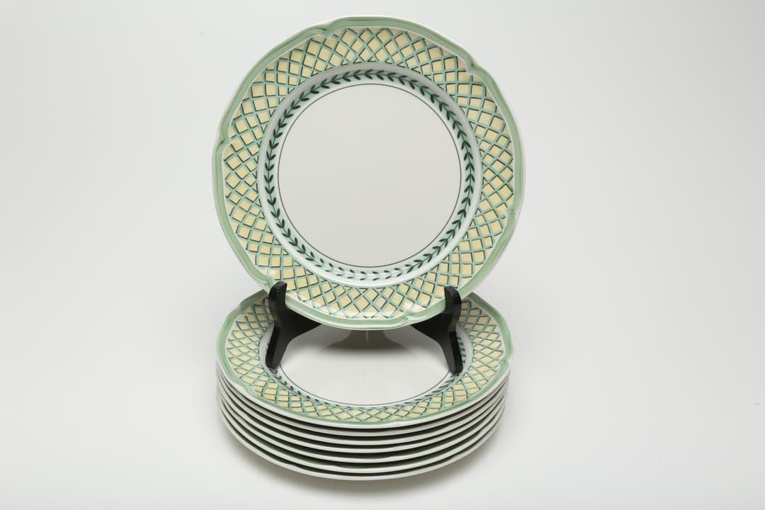 TALLRIKAR, 8 st, porslin, Villeroy & Boch.