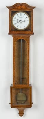 Wiener Biedermeier Laterndluhr, "Clemens Hitzinger in Wien"